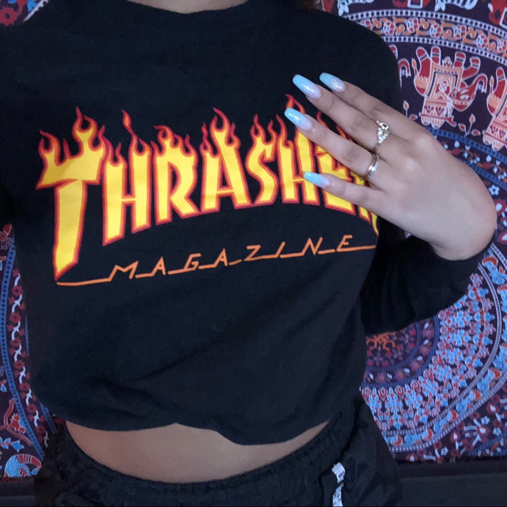 Thrasher Long-sleeve🖤🖤